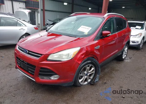 2014 Ford Escape Titanium из США, поврежденный, VIN 1FMCU0J98EUA86779